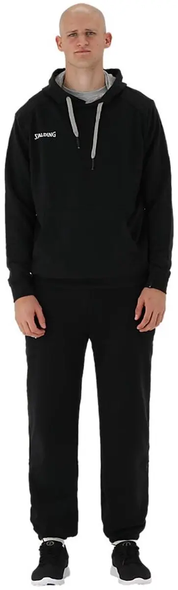 Spalding Flow Hoodie Zipper Jacket - Zwart 140