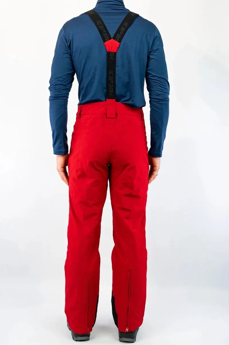 Icepeak Freiberg Heren Skibroek - Rood - Maat S