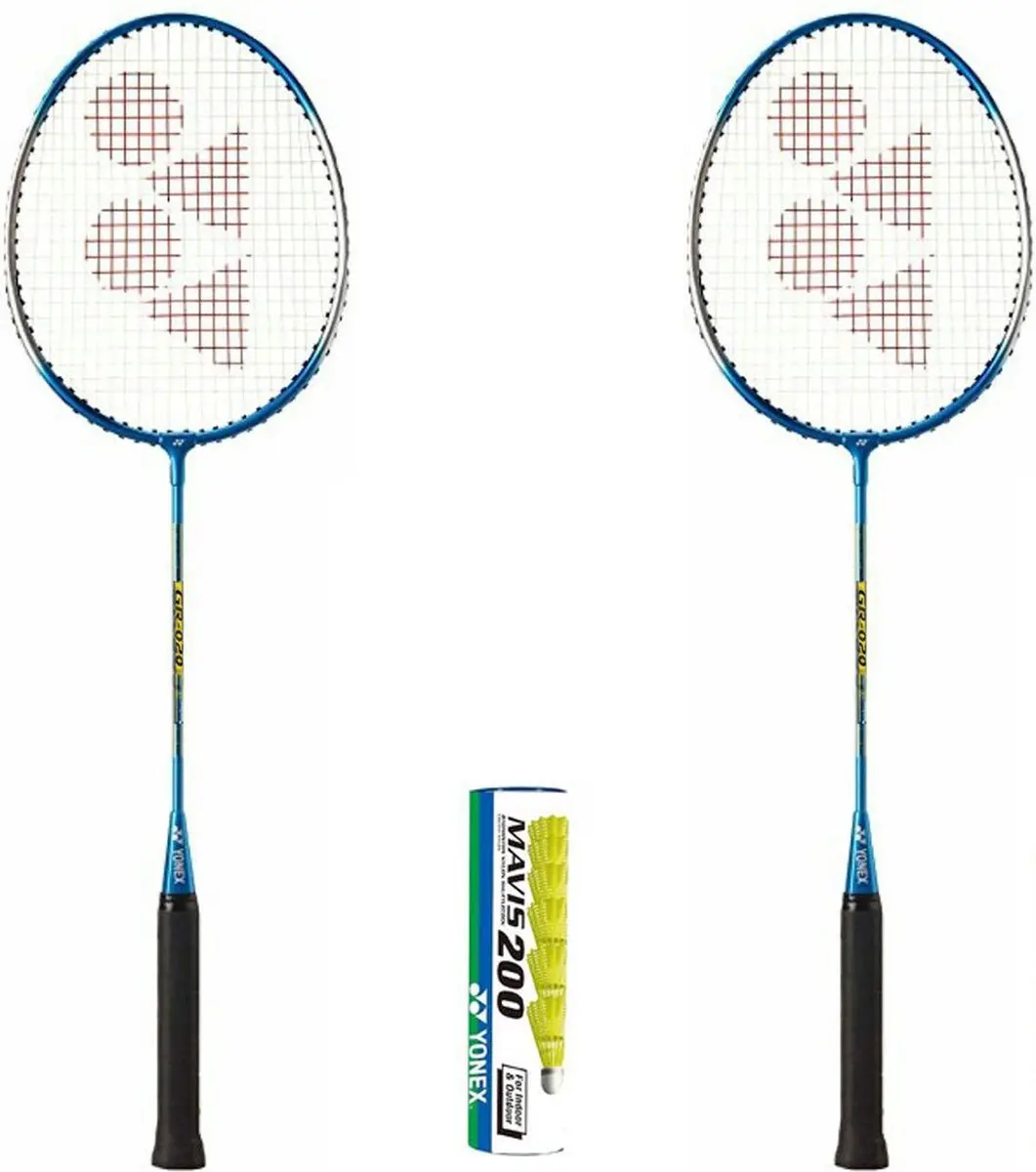 Yonex recreatieve badmintonset blauw