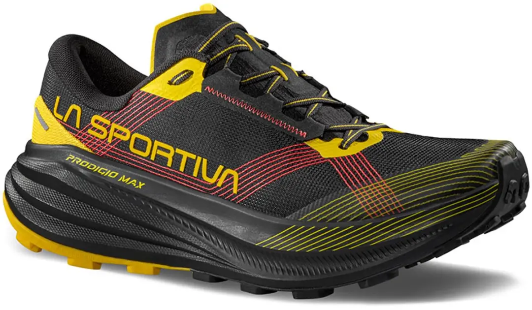 La Sportiva Prodigio Max Trailschoenen - 44 - Black/Yellow