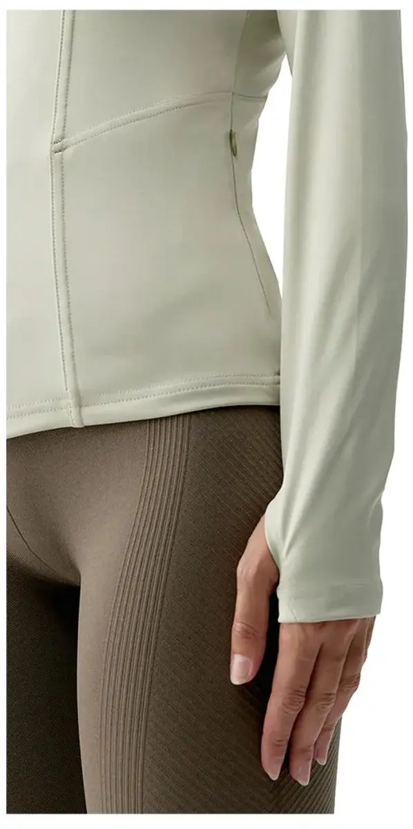 Born Living Yoga Isoka Jas - Rood L - afbeelding 4 van 6