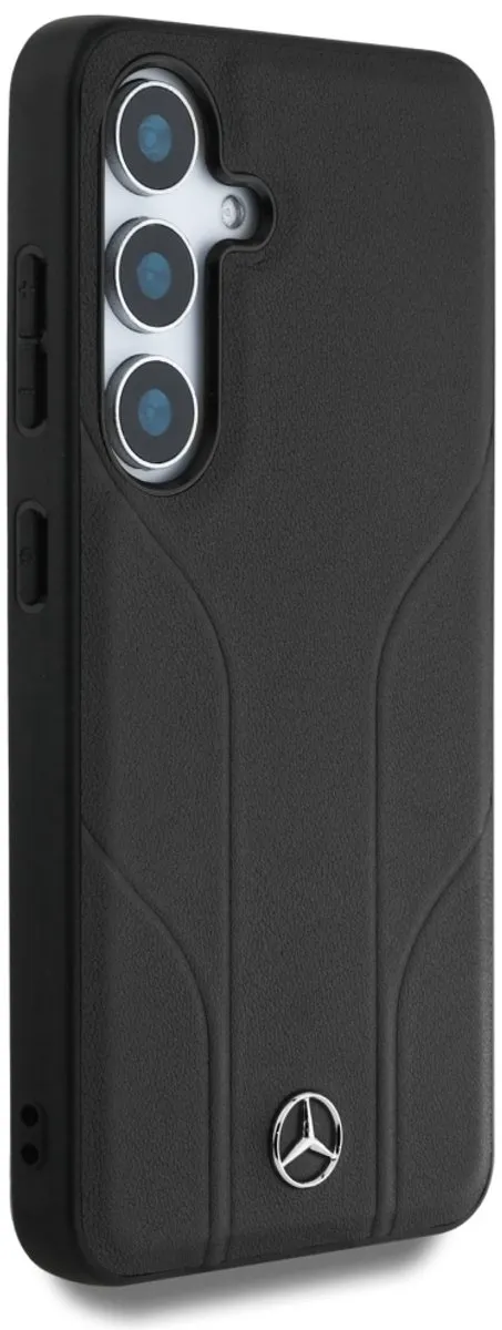 Mercedes Case Voor Samsung Galaxy S25 - Leder - Transparent - afbeelding 6 van 6