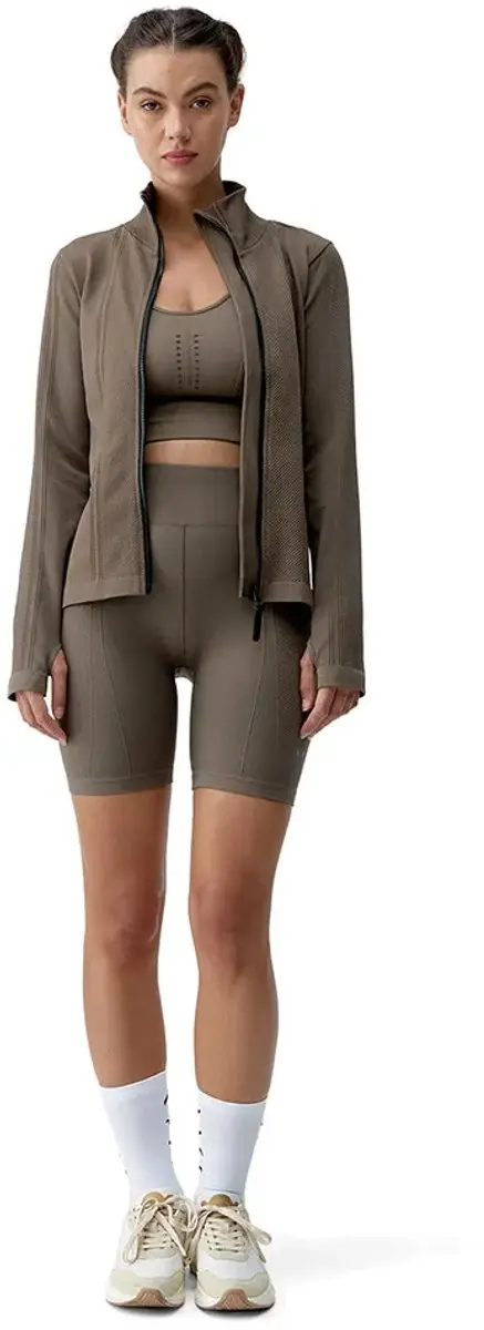 Born Living Yoga India Jas - Bruin XL - afbeelding 6 van 6