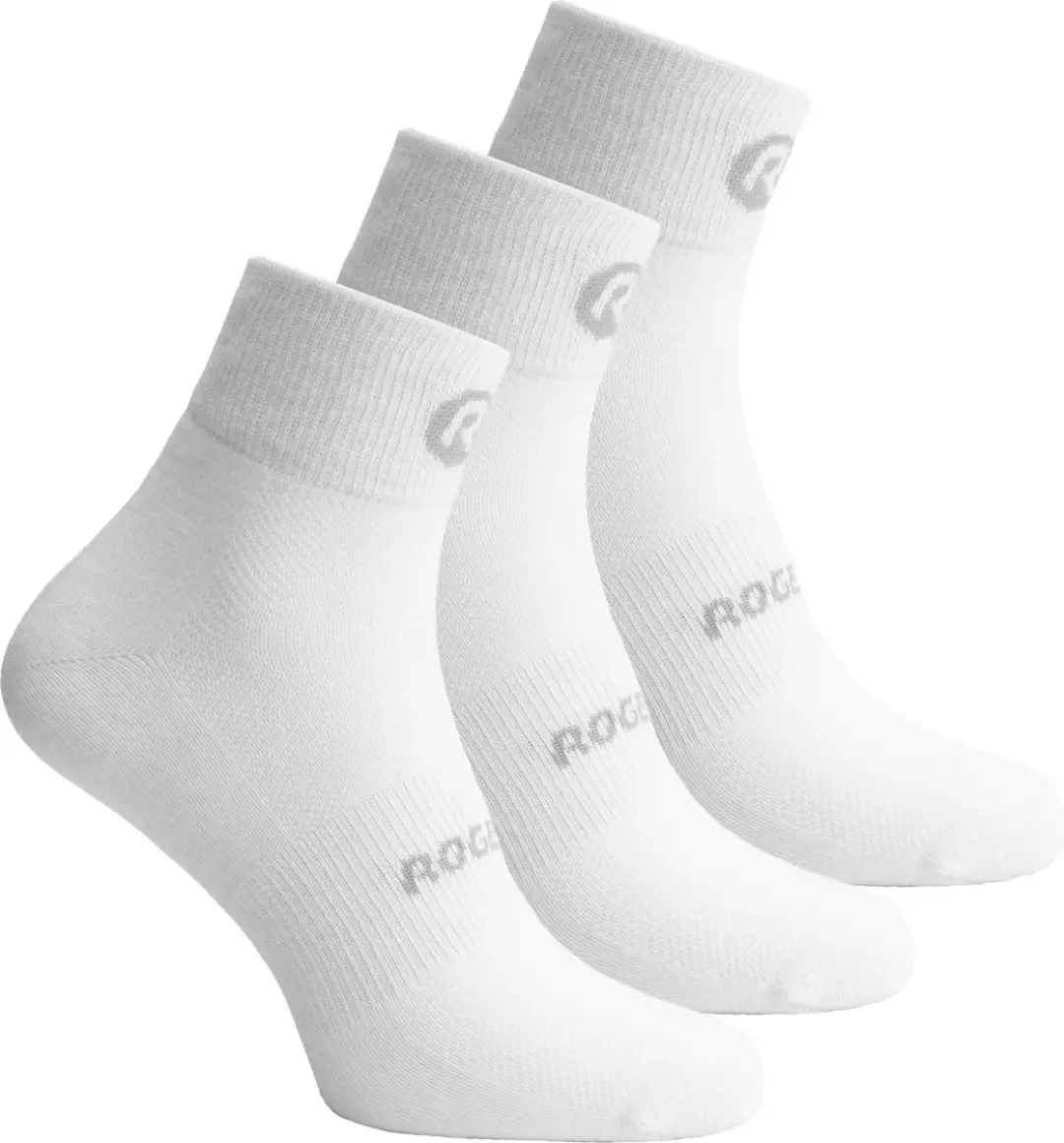 Rogelli Kids Core Fietssokken 3 Paar - Wit - afbeelding 3 van 6
