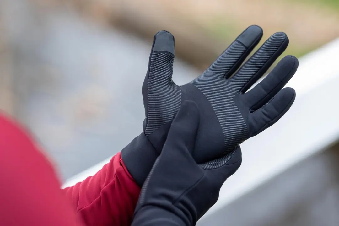 Rogelli Essential Thermal Heren Fietshandschoenen L - Zwart