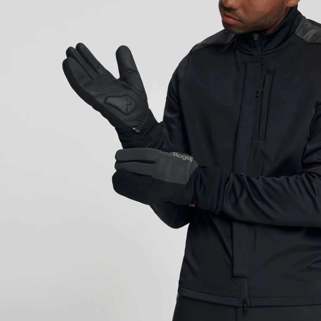 Rogelli Deep Heren Fietshandschoenen XL - Zwart
