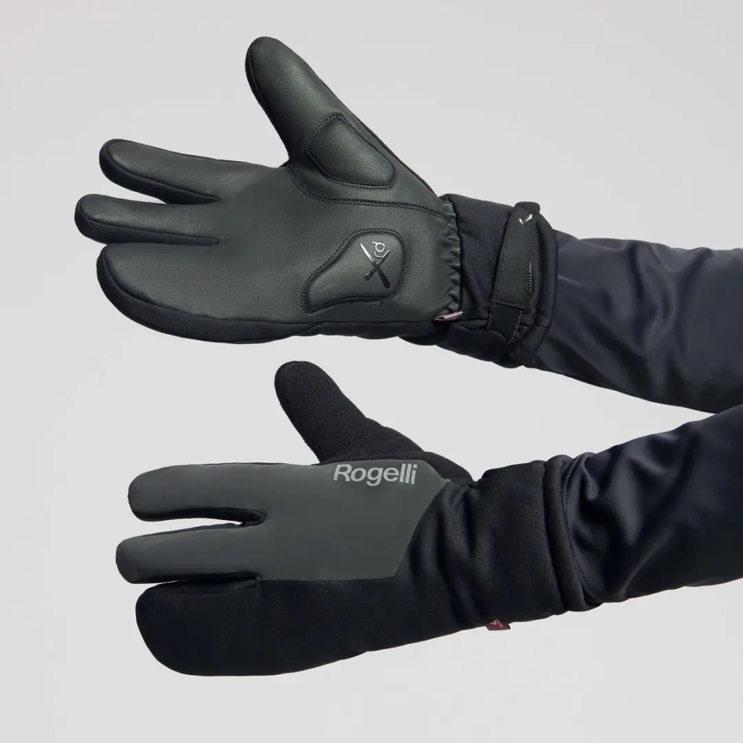 Rogelli Deep Heren Fietshandschoenen XL - Zwart