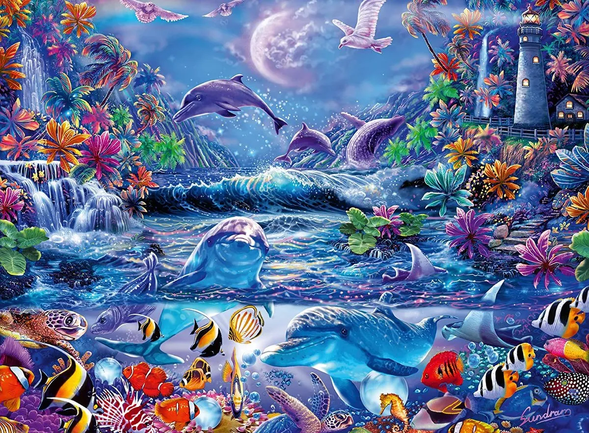 Ravensburger Star Line Magic of the Moonlight Puzzel 500 Stuks - Glow in the Dark
