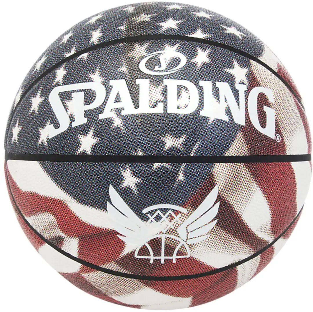 Trend Sterren Strepen Rubber Basketbal