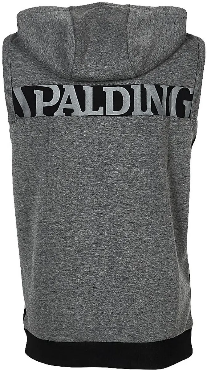 Spalding Street Mouwloze Jas - Anthra Melange/Zwart - XXL - afbeelding 2 van 6