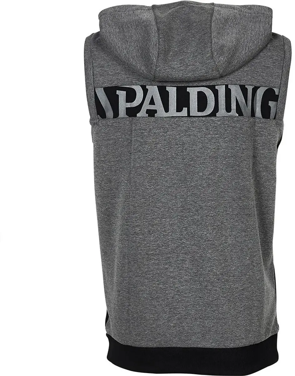 Spalding Street Mouwloze Jas - Anthra Melange/Zwart - XXL - afbeelding 6 van 6