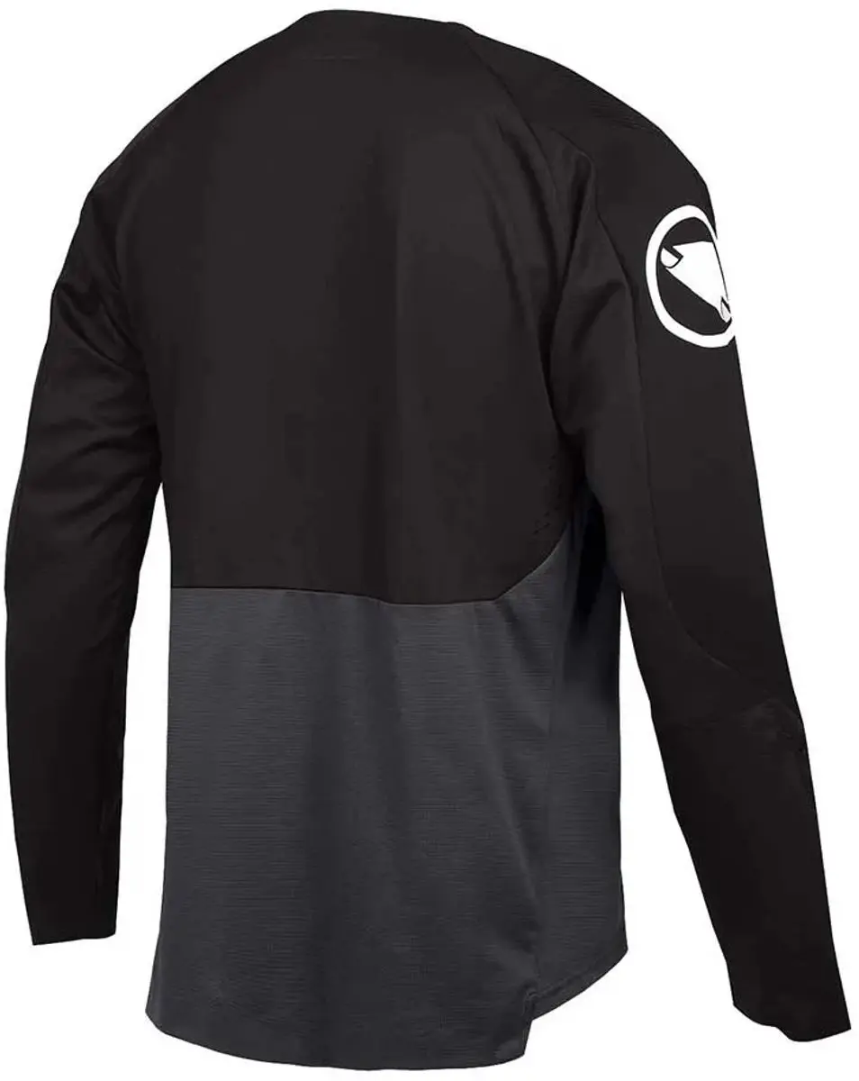 Endura MT500 LS Jersey - Zwart/Grijs - XL