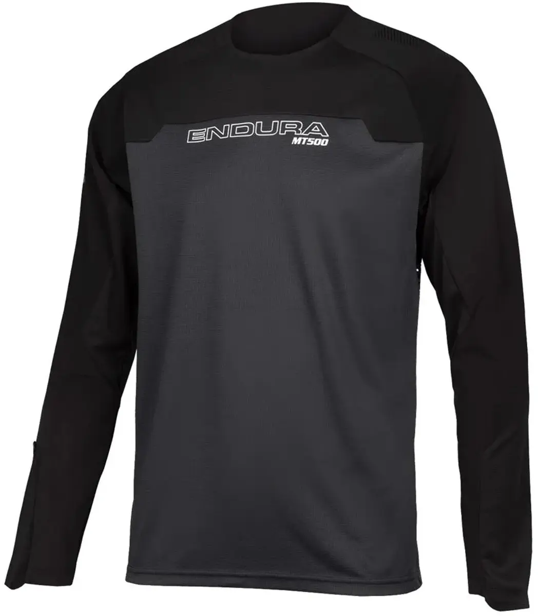 Endura MT500 LS Jersey - Zwart/Grijs - XL