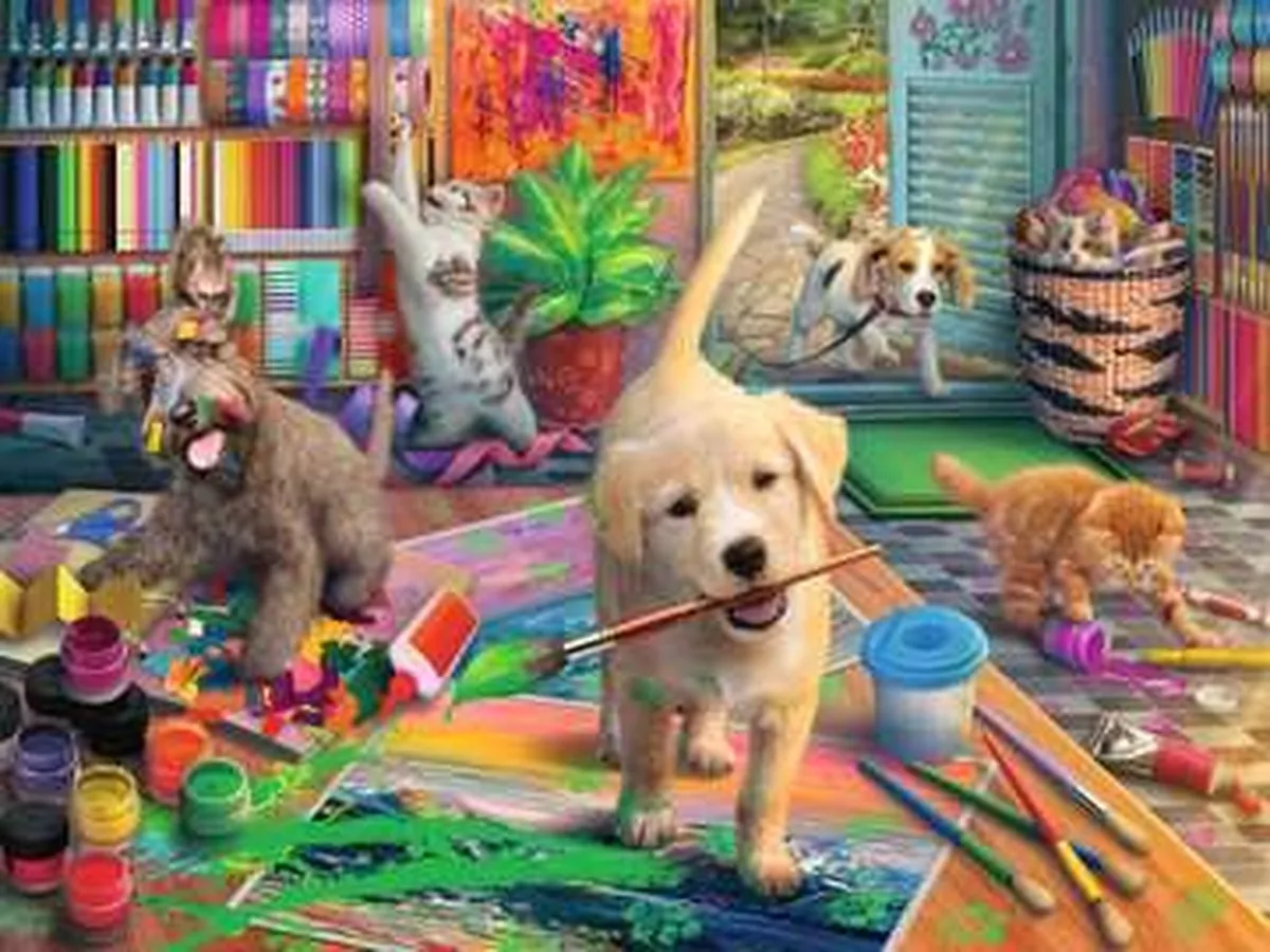 Ravensburger Cute Crafters Legpuzzel 750 Stuks - Dieren