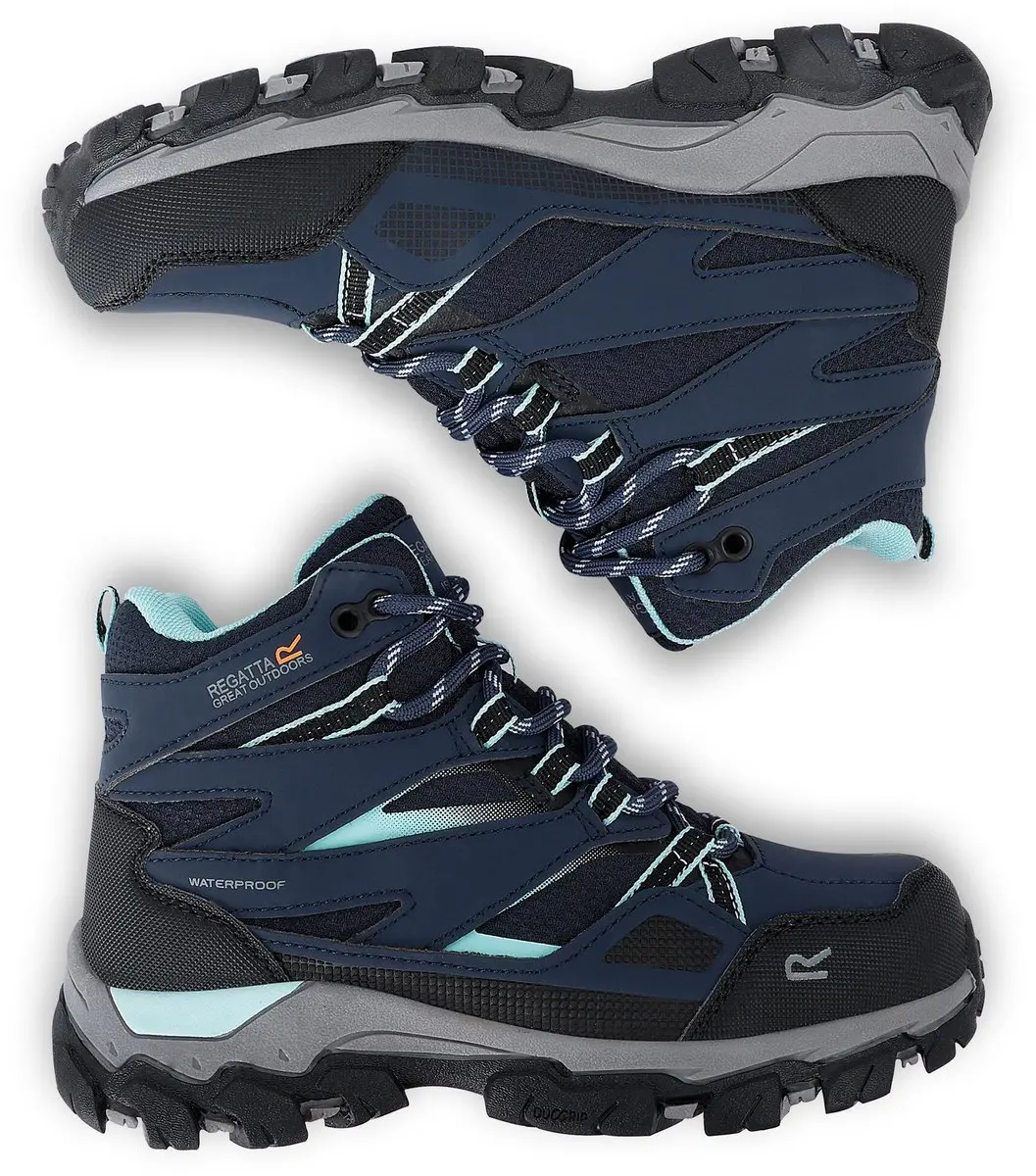 Regatta Holcombe III Jnr Wandelschoenen 34 - Blauw