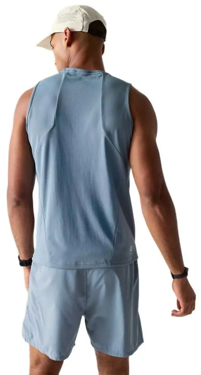 Dare 2b Agile Mouwloos T-shirt - L - Blauw