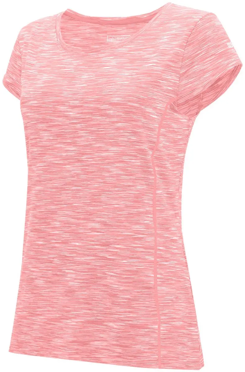 Regatta Dames Hyperdimension II T-shirt RWT249-ZRX - Maat 46 - Roze