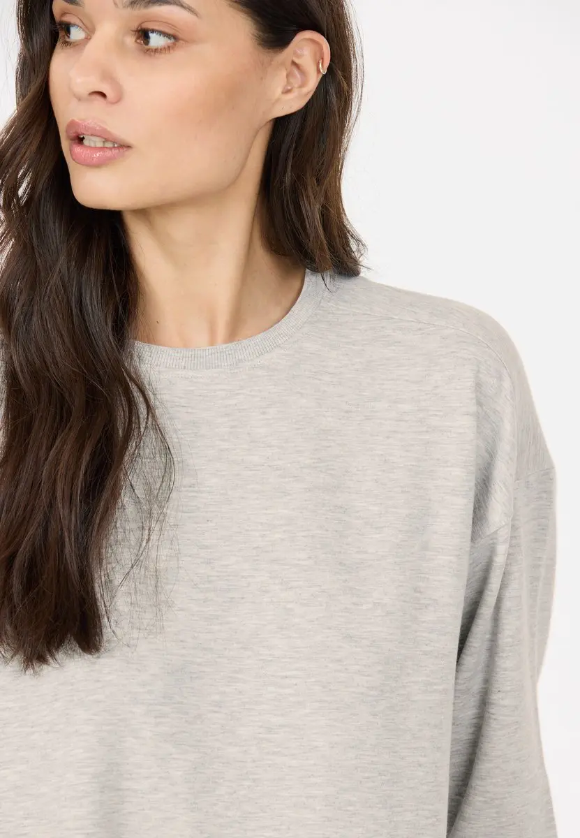 Athlecia Brenan Sweatshirt - Lichtgrijs - 44 - afbeelding 6 van 6