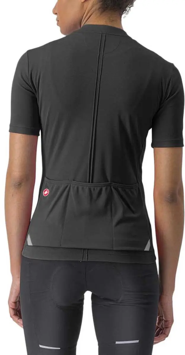 Castelli Anima 4 Fiets shirt - S - LIGHT BLACK