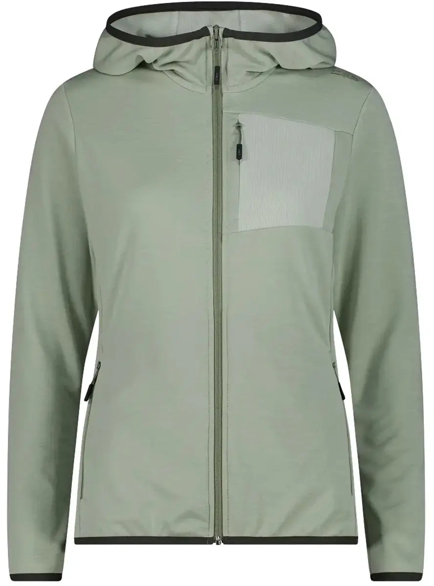 CMP Gecombineerde Hoodie Dames Lagoon Mel - L - afbeelding 5 van 6