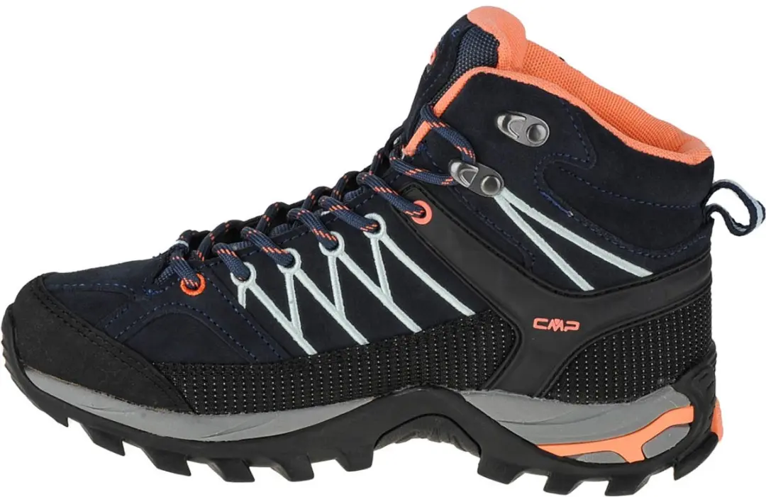 CMP Rigel Mid Wandelschoenen Dames - Blauw/Zwart - Maat 36