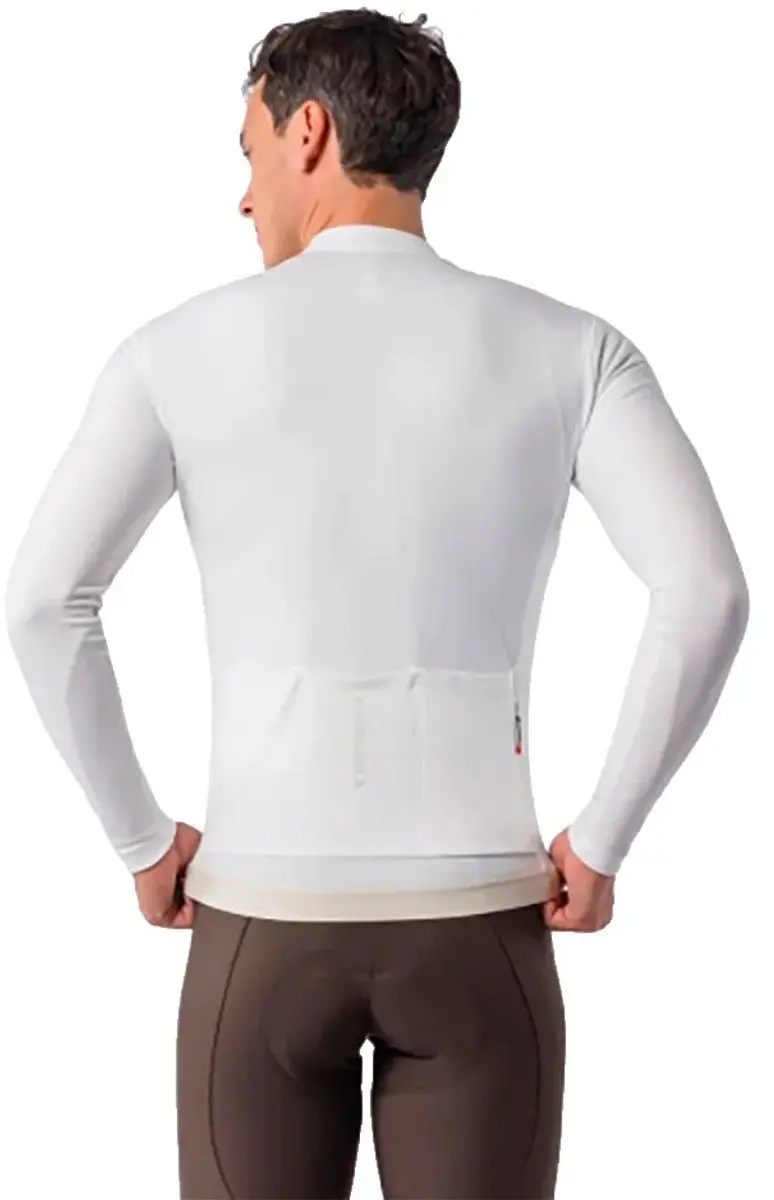 Castelli Espresso Thermal 2 Wielertrui - L - Wit