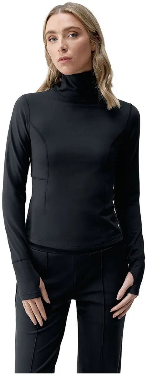 Born Living Yoga Leya T-shirt Met Lange Mouwen Zwart M Vrouw
