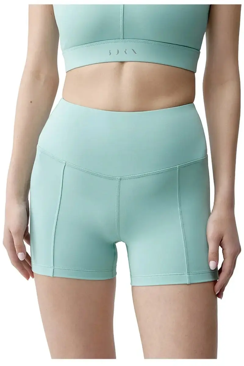 Born Living Yoga Deo Korte Broek Groen XS Vrouw