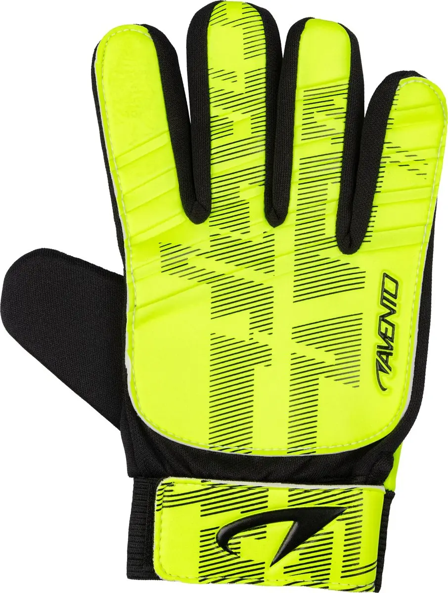 Avento Keepershandschoenen Junior Geel/Zwart - Maat S