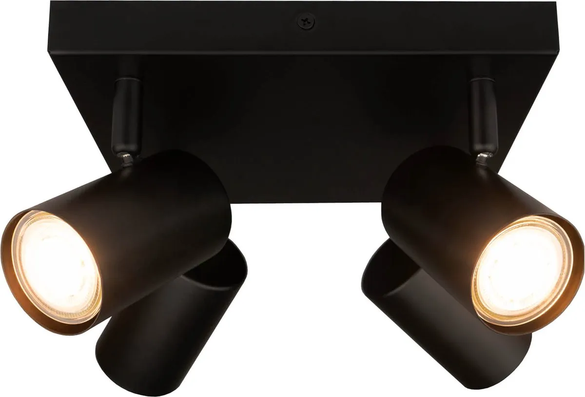 Ledvion LED Plafondspot Dimbaar GU10 4-lichts