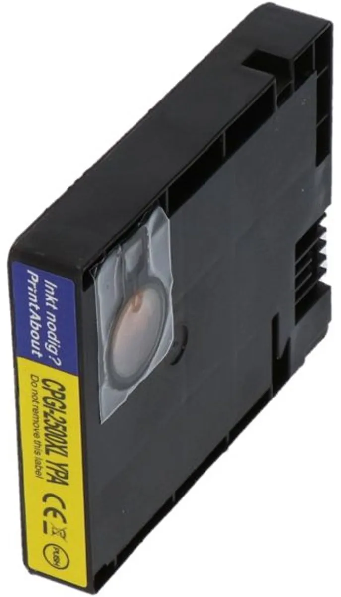PrintAbout Canon PGI-2500XL Y Inktcartridge - Geel
