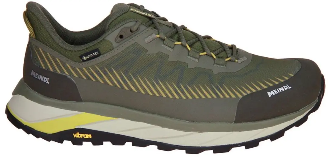 Meindl Eldora GTX Wandelschoen - Heren waterdichte lage wandelschoenen - Oliv Mais