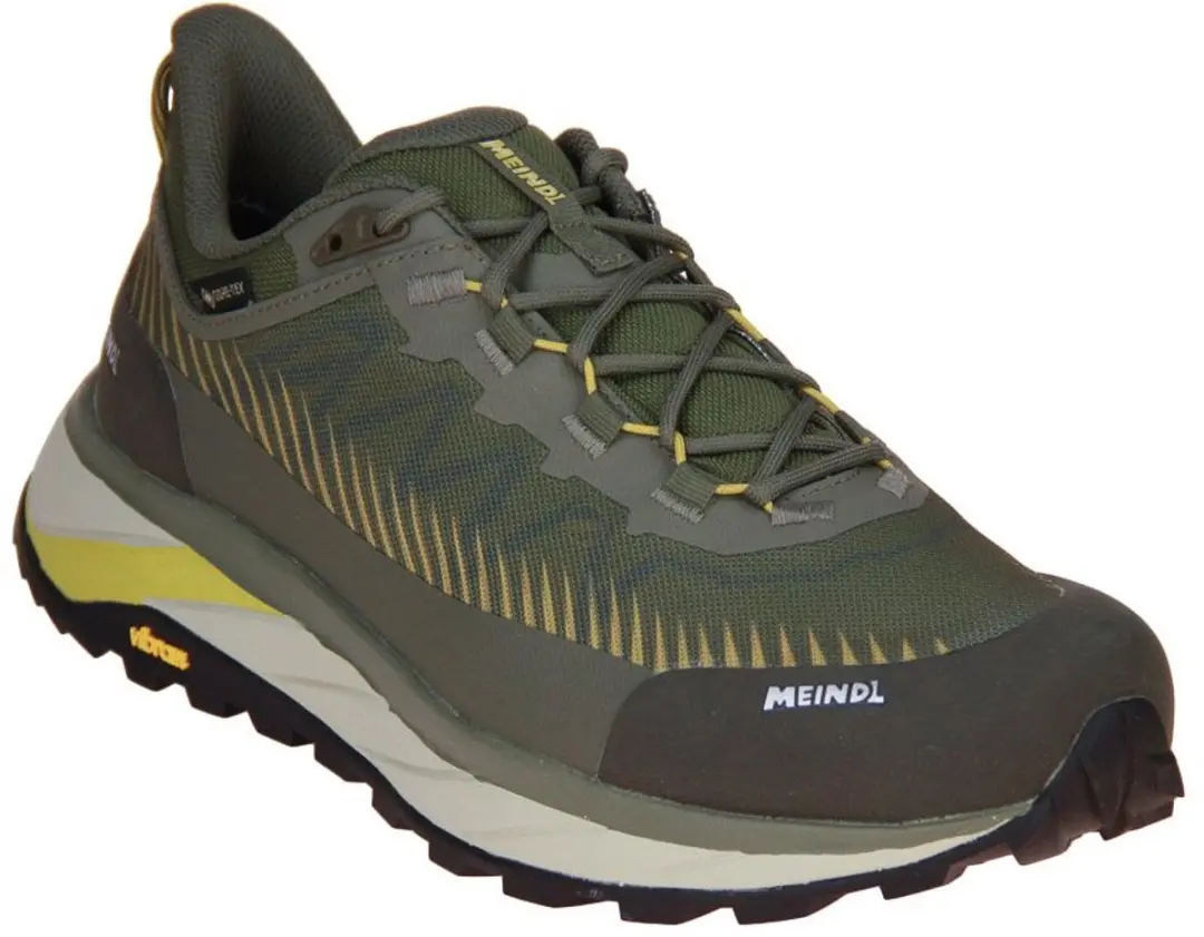 Meindl Eldora GTX Wandelschoen - Heren waterdichte lage wandelschoenen - Oliv Mais