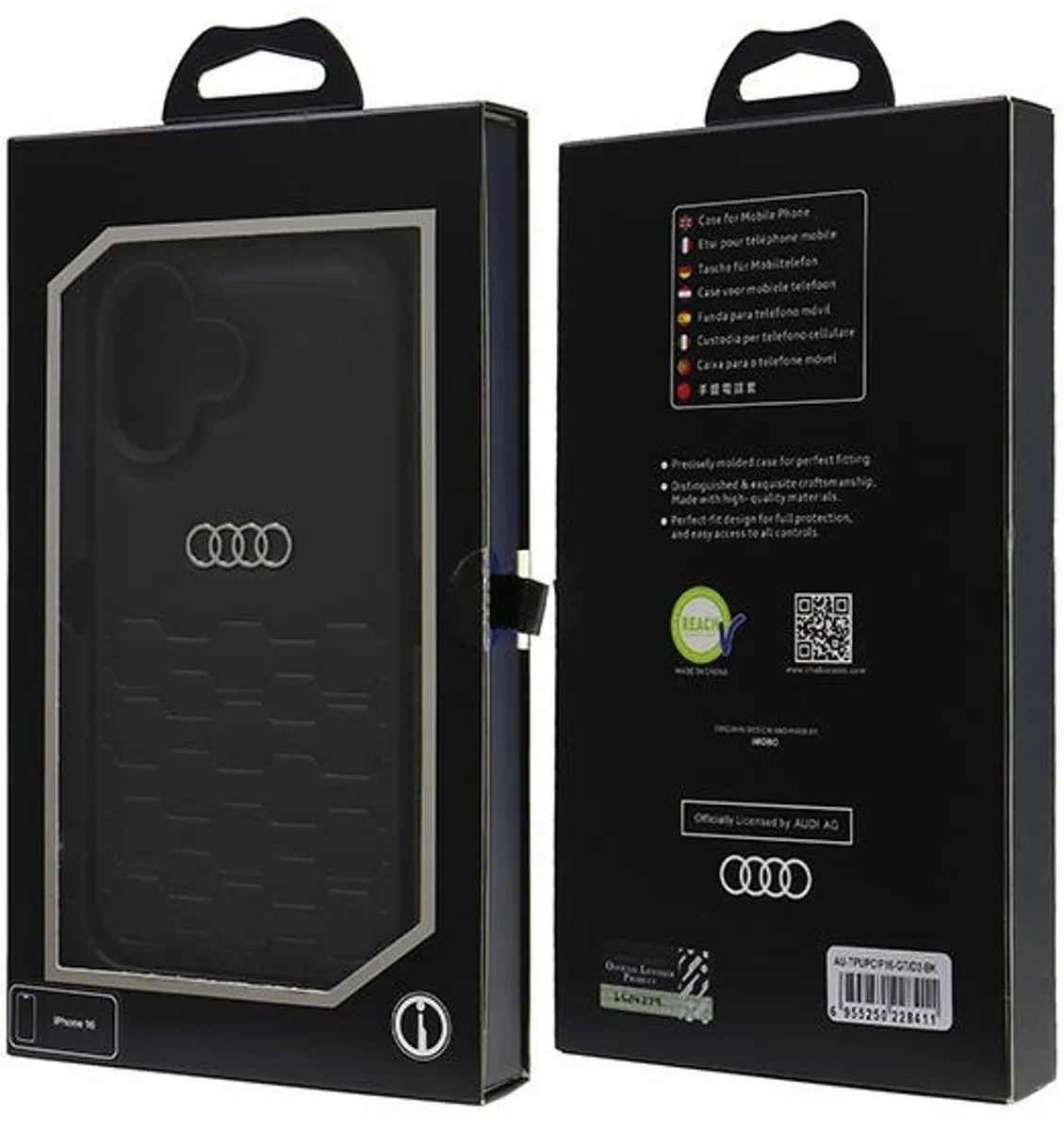Audi For MagSafe Hardcase iPhone 16 6.1 - Transparent - afbeelding 6 van 6