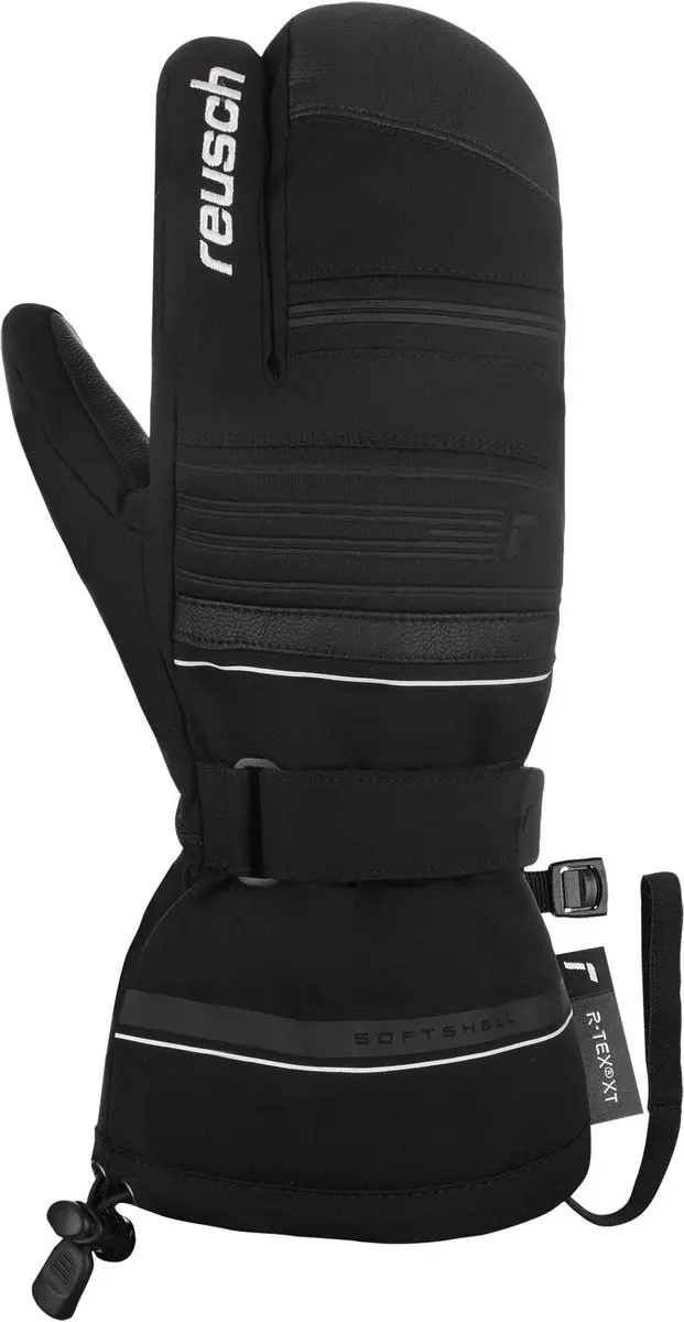 Reusch Conan R-TEX XT Lobster Wintersporthandschoenen - Zwart/Wit