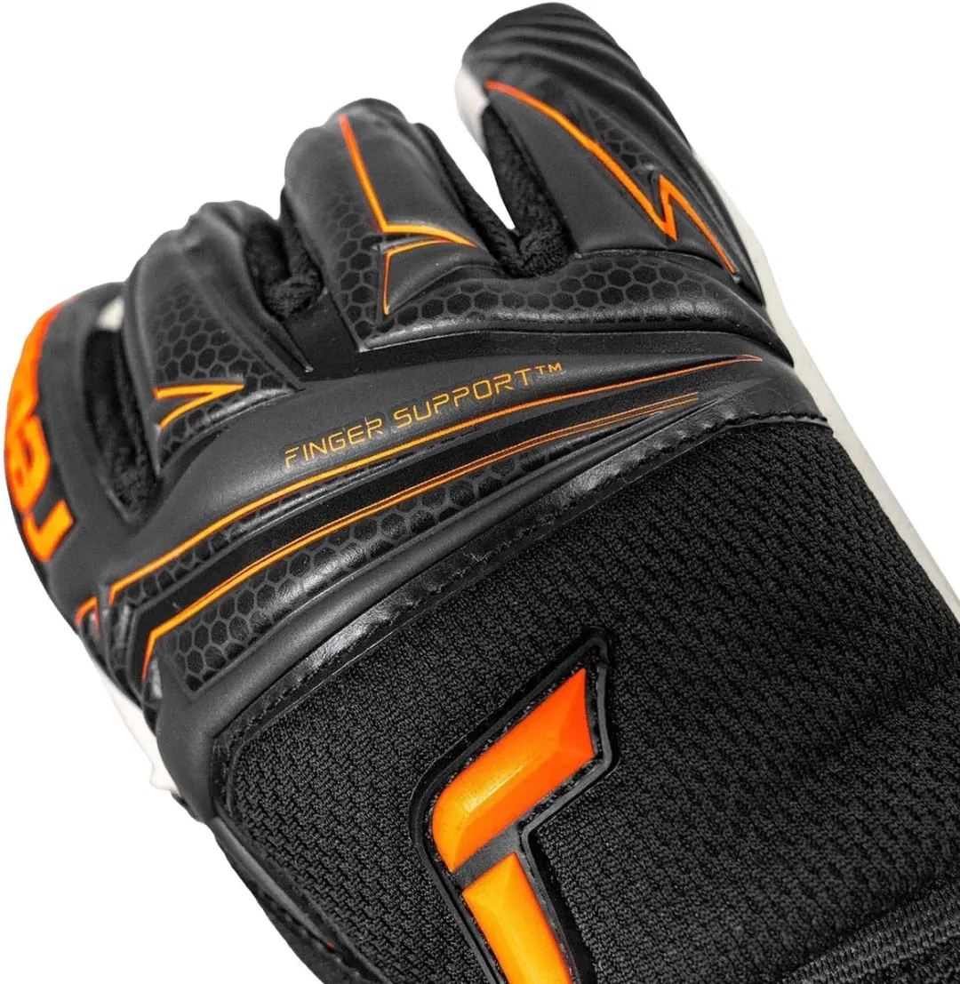 Reusch Attrakt Advance Keepershandschoenen 5670210-7783 - Maat 8 - Zwart/ Oranje/Wit