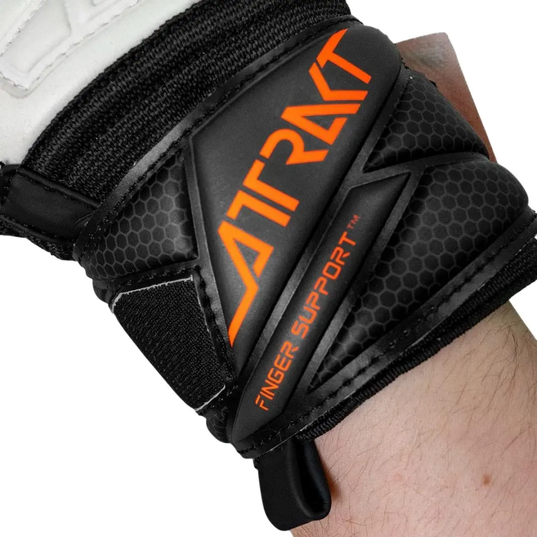 Reusch Attrakt Advance Keepershandschoenen 5670210-7783 - Maat 8 - Zwart/ Oranje/Wit