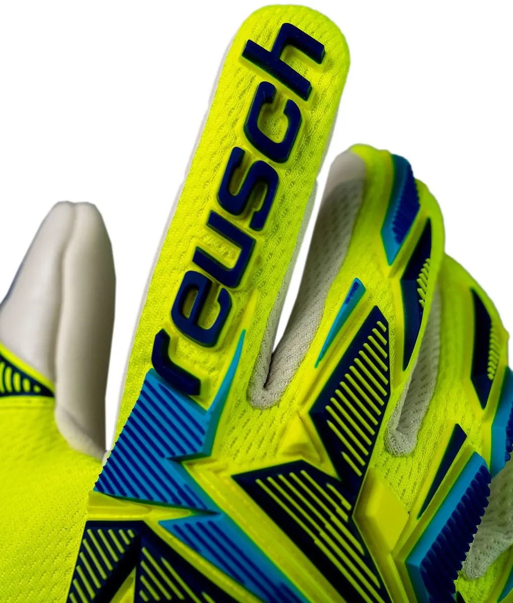 Reusch Torwarthandschuhe Attrakt Freegel Advance Junior - Geel-Blauw