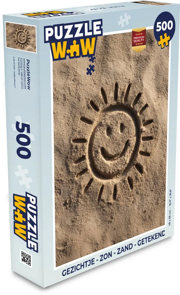 PuzzleWow Legpuzzel 500 Stuks