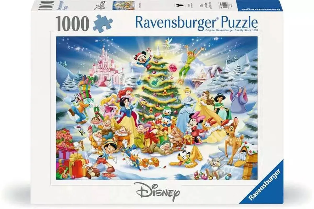 Ravensburger Disney A Christmas Puzzle 1000 Stuks - Multicolor