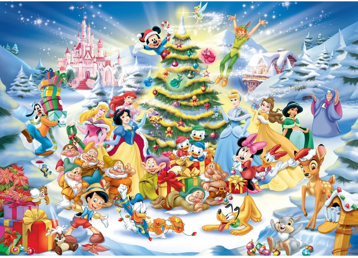 Ravensburger Disney A Christmas Puzzle 1000 Stuks - Multicolor
