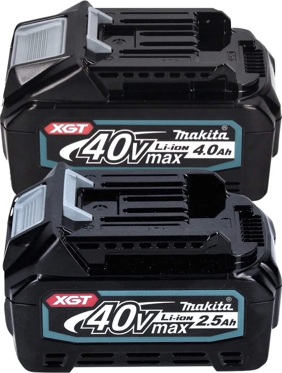 Makita Power Source Kit 4x Accu 40V XGT - 2500/4000mAh + Lader - afbeelding 3 van 5