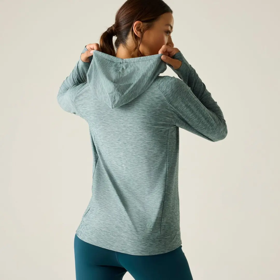 Dare 2b T-shirt Vrouwen Hoodie - Maat 40 - Grijs
