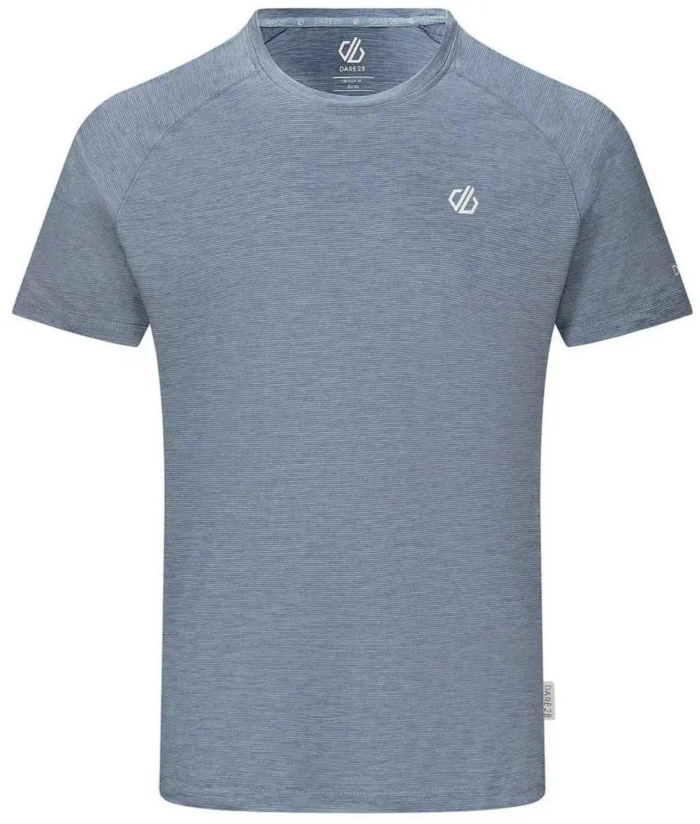 Dare 2b Persist Heren Sportshirt M - Blauw - afbeelding 3 van 6