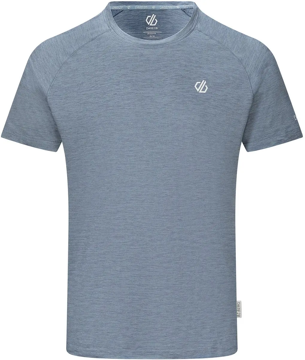 Dare 2b Persist Heren Sportshirt M - Blauw - afbeelding 4 van 6