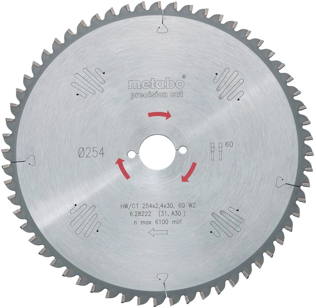 Metabo 628057000 Cirkelzaagblad 315mm Metaal
