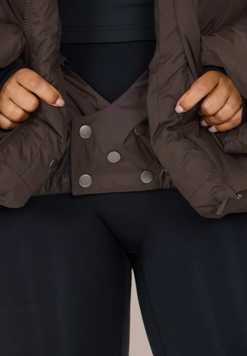 Athlecia Steppjacke Breya - Donkerbruin - afbeelding 6 van 6