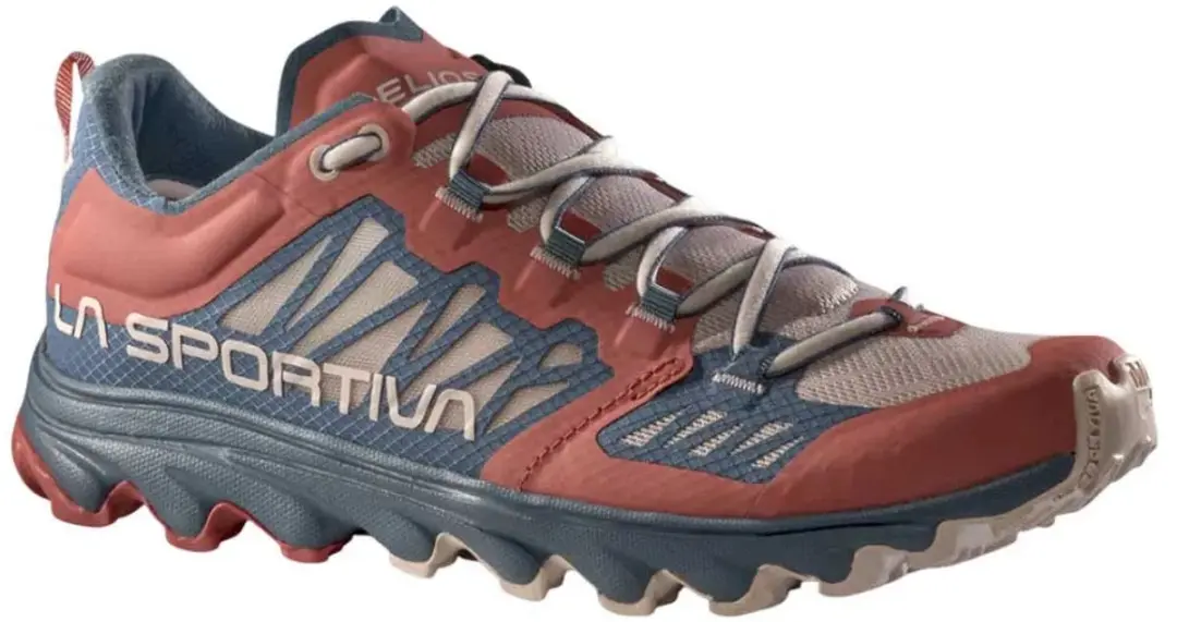 La Sportiva Helios III Trailschoenen - EU 40 - Mineral Red/Hurricane