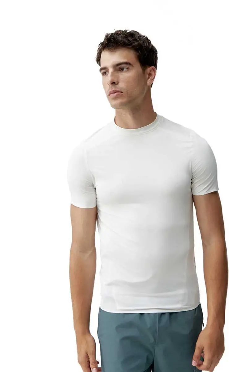 Born Living Yoga Chad T-shirt Met Korte Mouwen Wit XL Man
