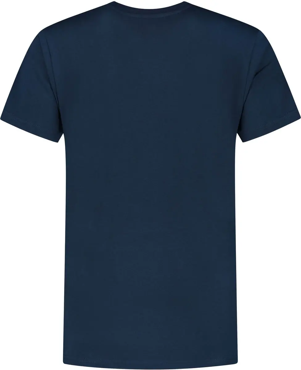 Rogelli Logo Heren Sportshirt Korte Mouw XL - Marineblauw - afbeelding 5 van 6